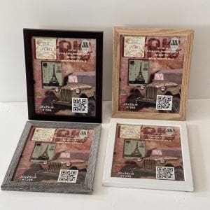 מסגרת לתמונה מעץ 20X25